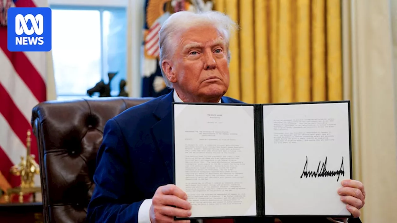 Donald Trump signs executive order to impose tariffs on Canada, Mexico and China