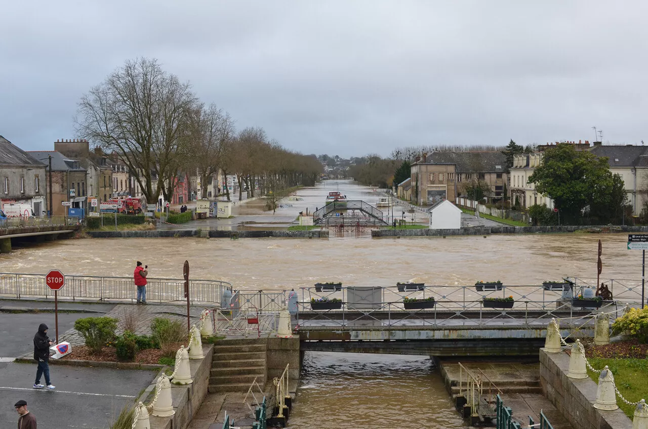 Inondations à Redon : « La décrue n’est pas encore amorcée », trois ministres en visite