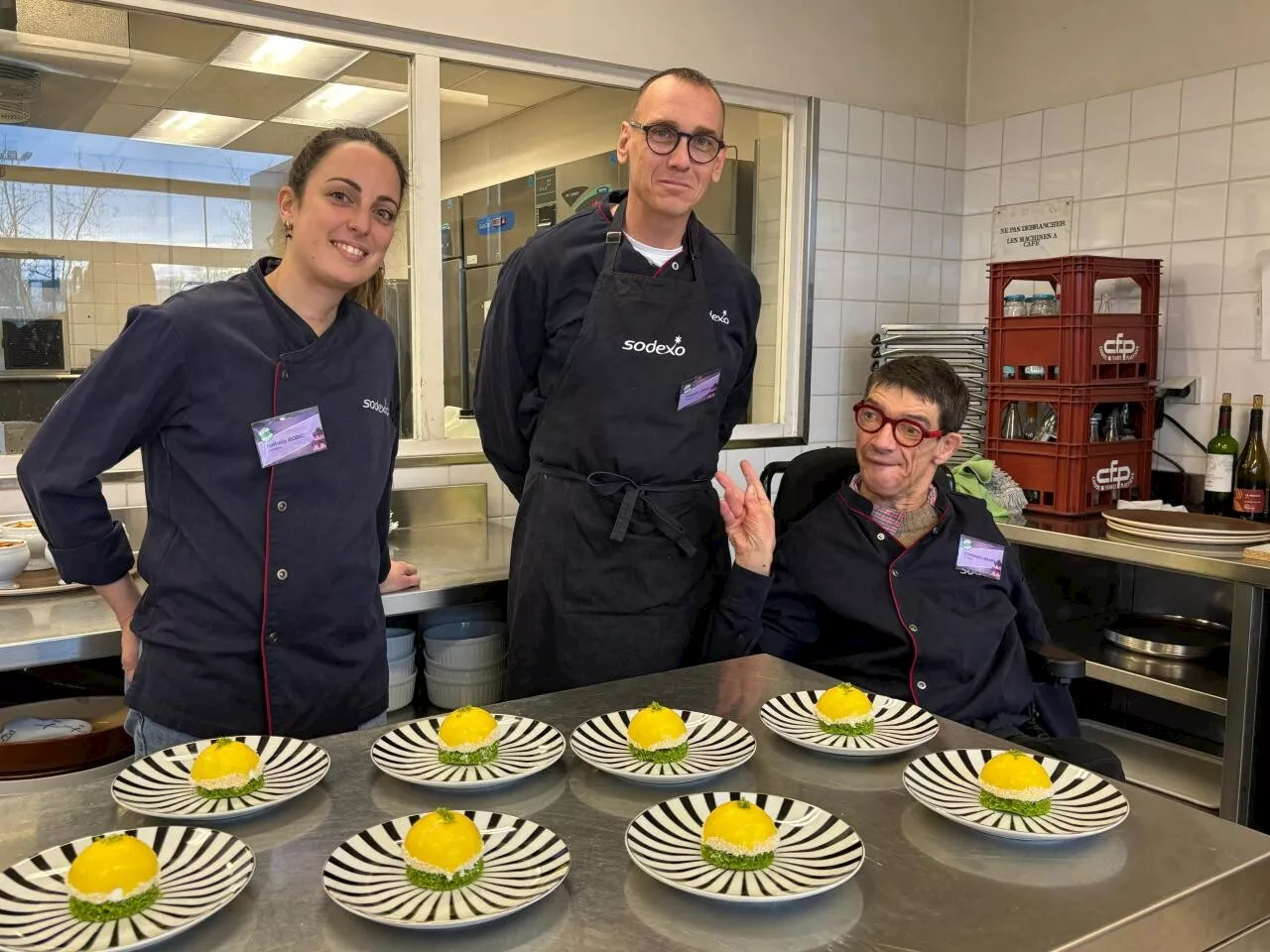 Trio de la Fondation Saint-Jean-de-Dieu en finale nationale du concours de pâtisserie inclusif