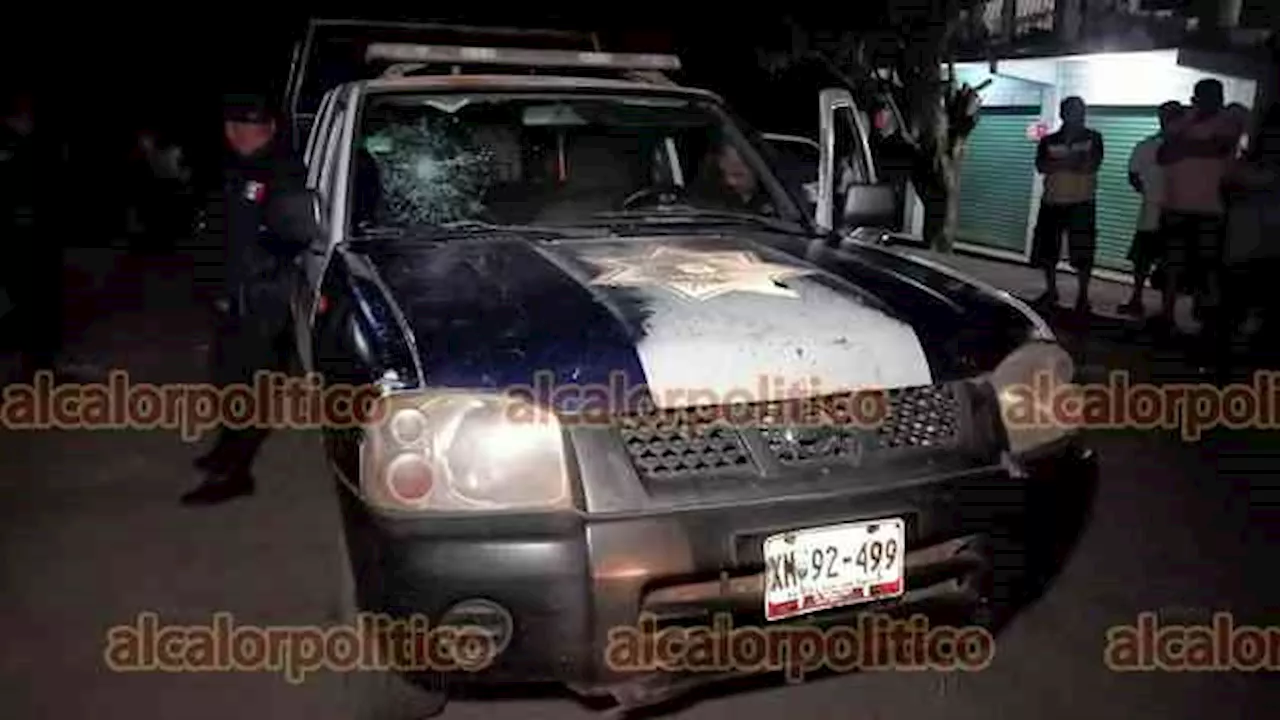 Patrulla de la Policía arrolla a menor de edad en San Andrés Tuxtla