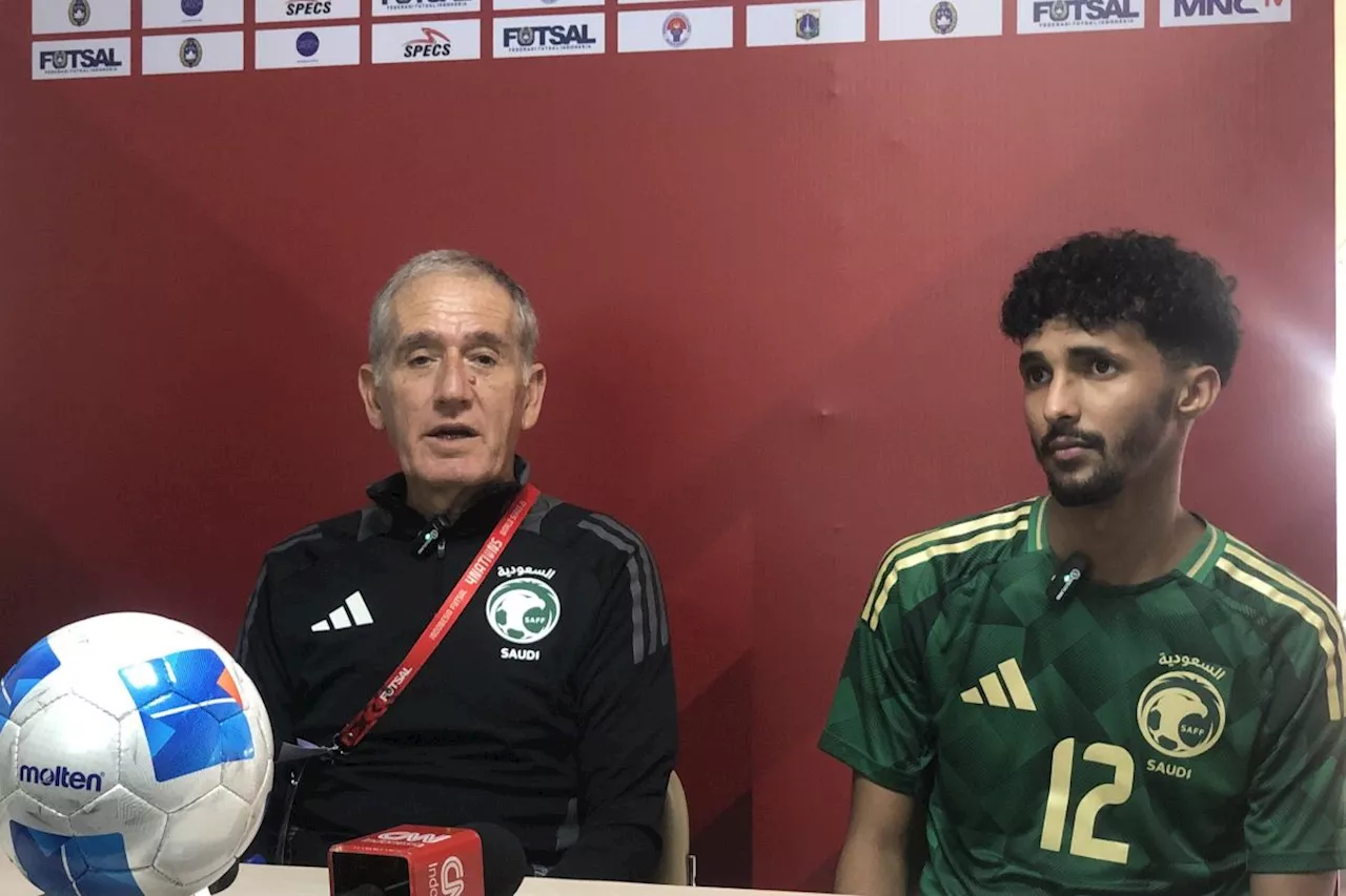 Kelelahan Menguasai Pelatih Timnas Futsal Arab Saudi Jelang Laga Terakhir