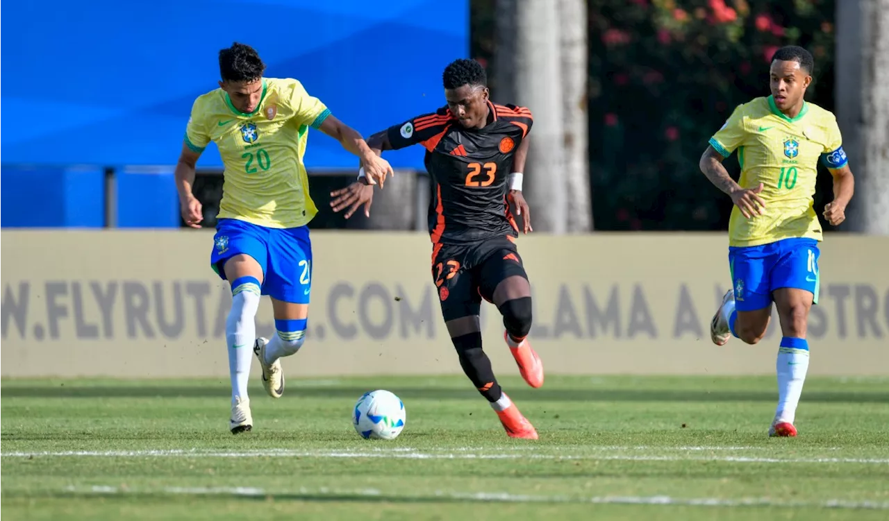 [VIDEO] Colombia apunta al liderato: golazo para golpear a Brasil