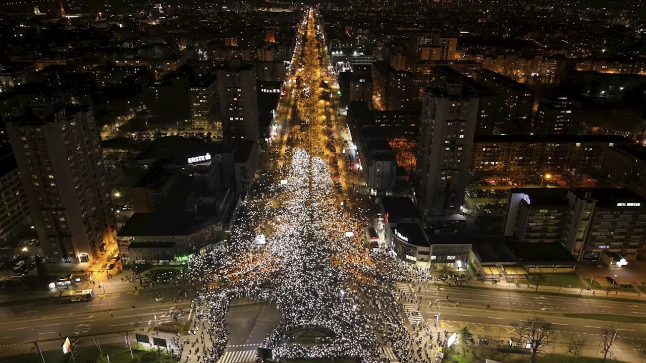 Blockades, mass rally set in Serbia to mark 3 months since canopy collapse killed 15 people