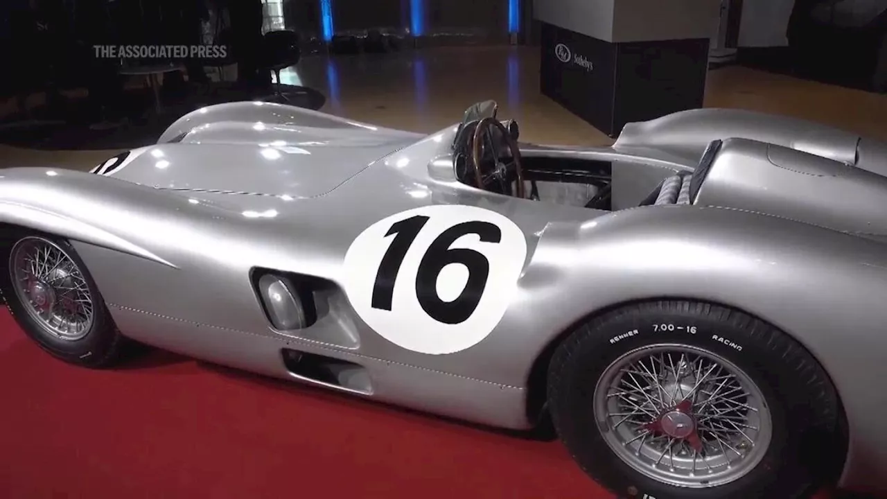 Rare Mercedes-Benz 'Silver Arrow' Racing Car Sells for Record $48 Million at Auction