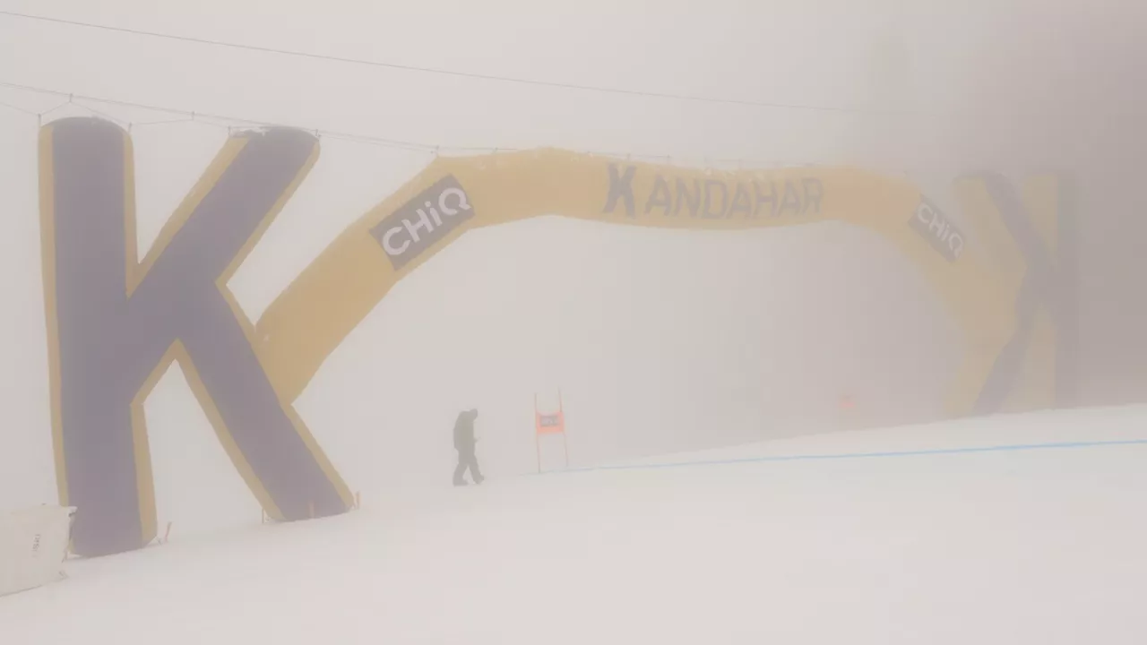 World Cup downhill race canceled due to heavy fog