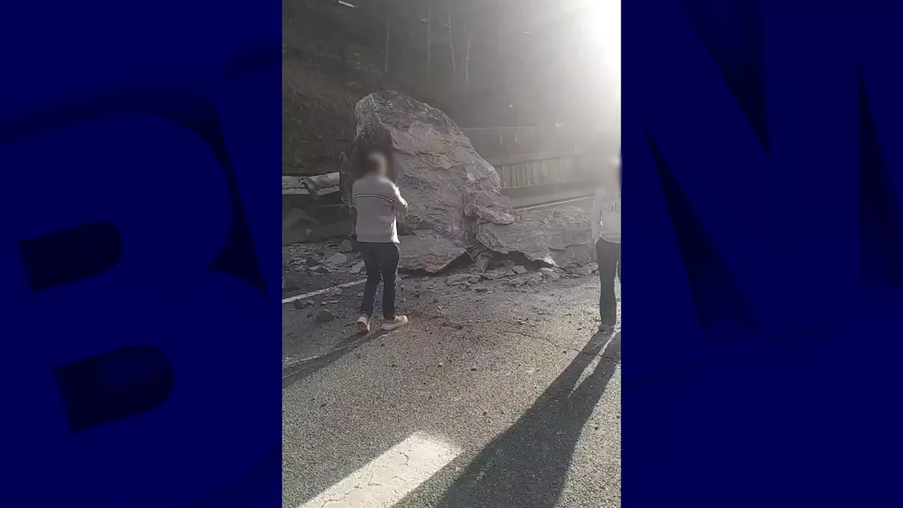 Éboulement en Savoie: La RN90 bloquée entre Albertville et Moûtiers