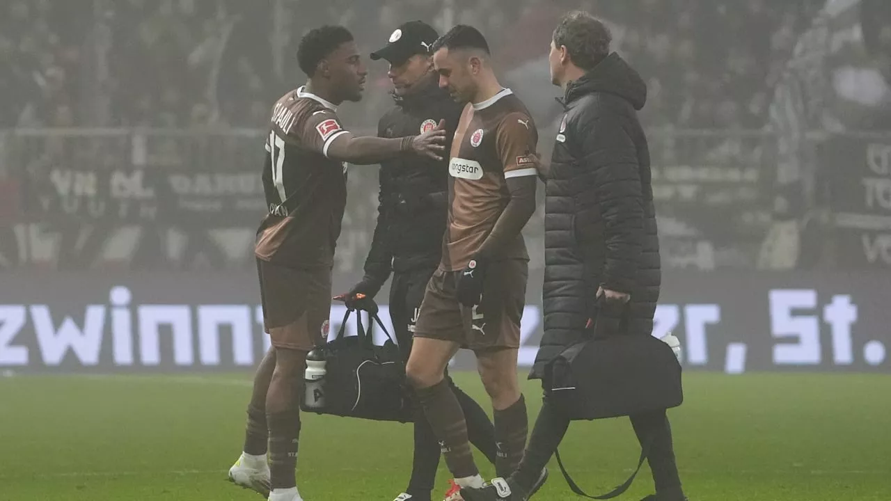 FC St. Pauli: Nur 1:1 und zwei Verletzte: Aua! Dieser Punkt tut richtig weh