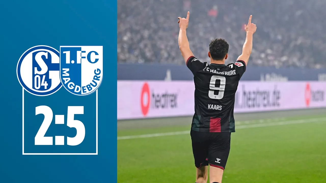 FCM deklassiert Schalke mit 5:2 und baut Siegesserie aus