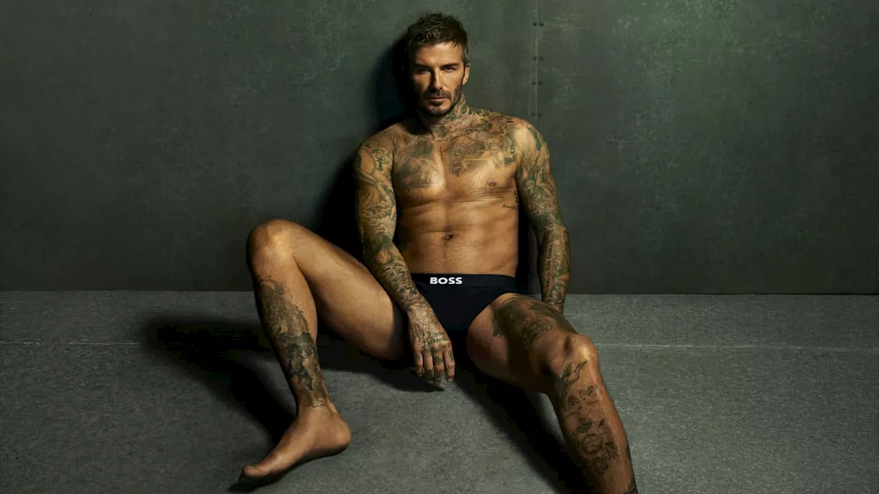 David Beckham: Für Werbung zieht er blank!