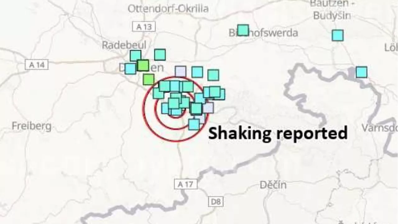 Erdbeben in Sachsen: Um 9.10 Uhr wackelten die Wände