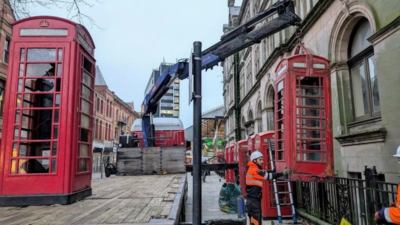 Preston's Red Phone Boxes Get a Makeover and a New Lease on Life