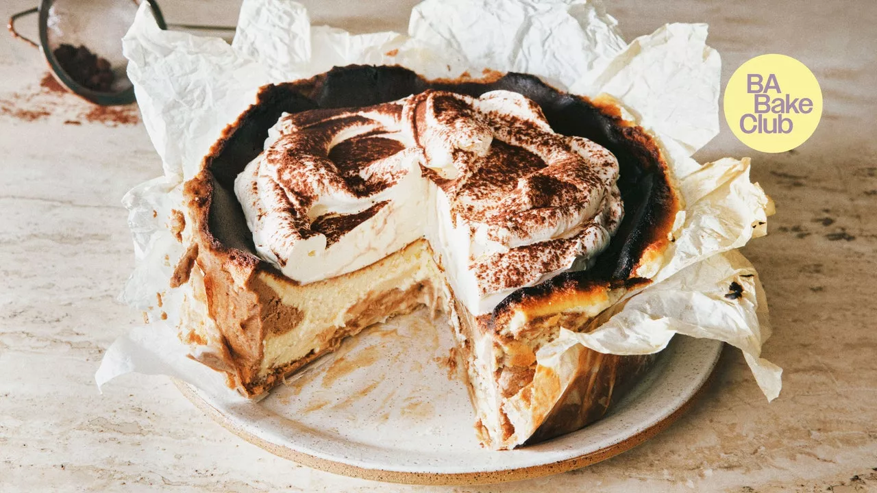 Tiramisu Meets Basque Cheesecake: A Decadent Fusion