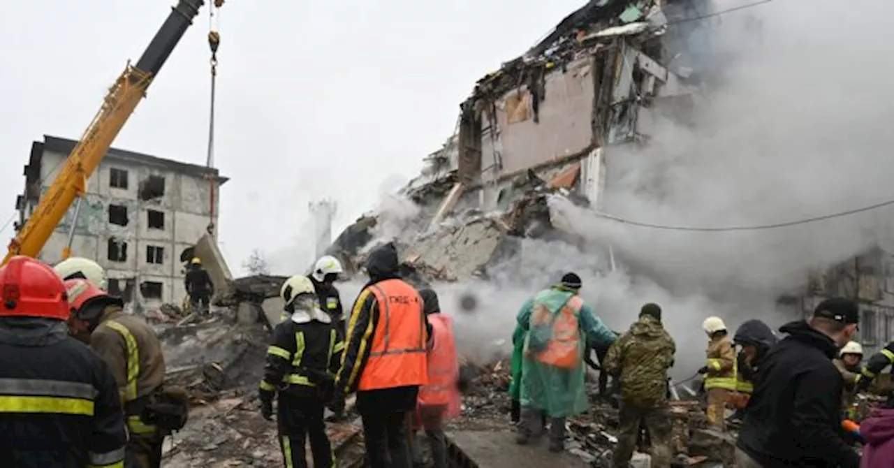 Russian Strikes Kill at Least Five in Ukraine