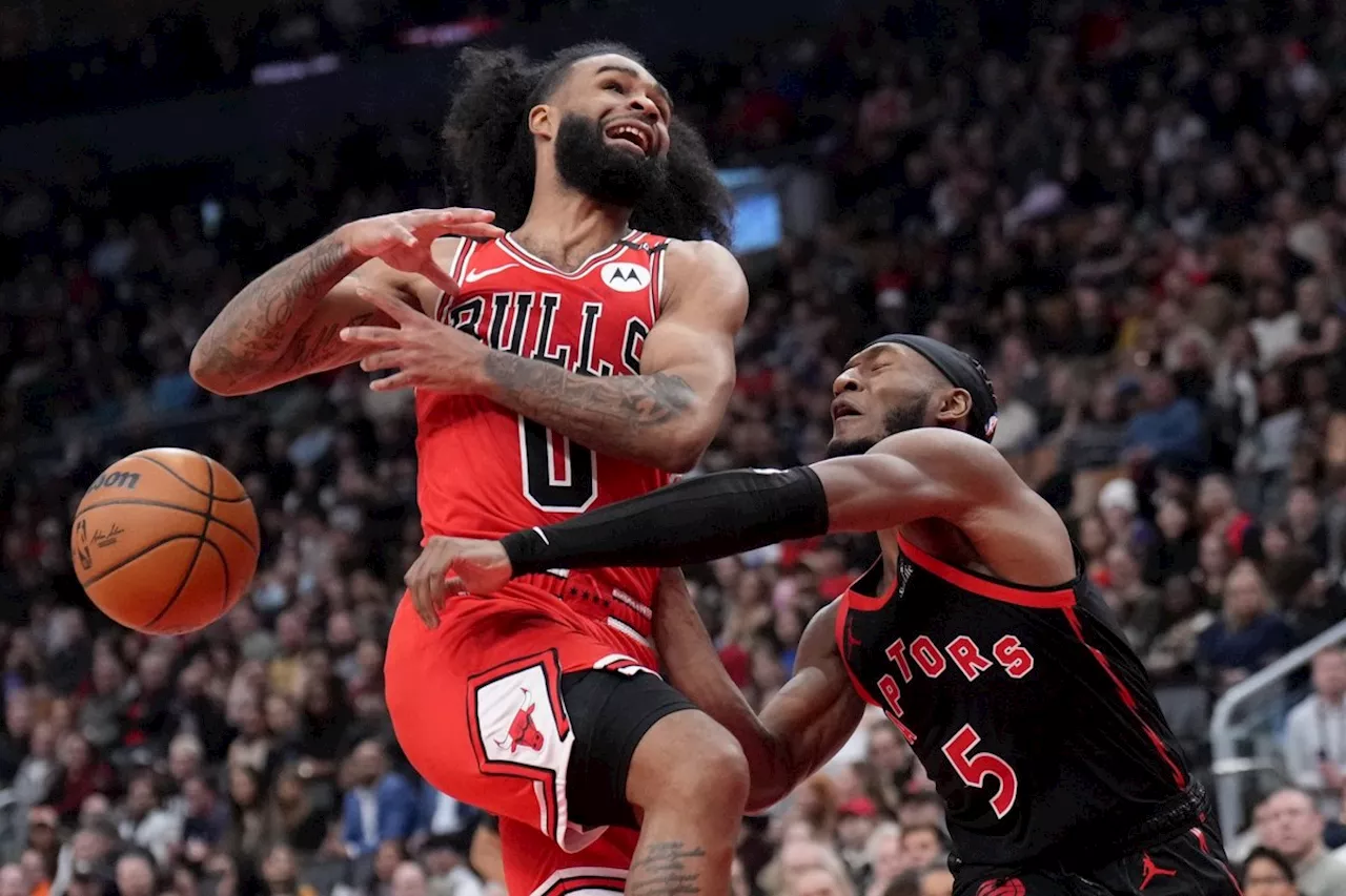 Injury-plagued guard Quickley impresses in return but Raptors fall to Bulls