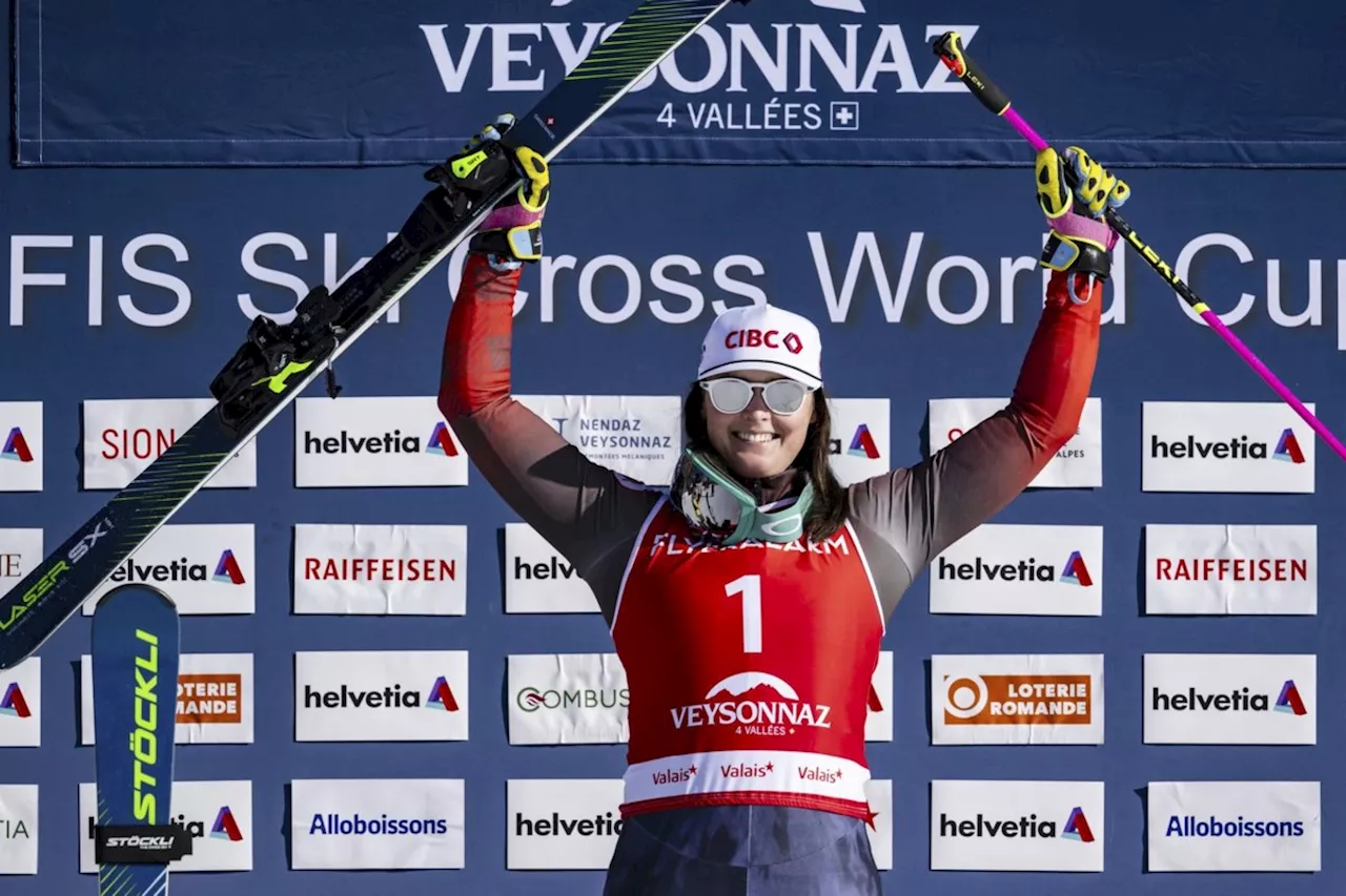 Marielle Thompson's ski cross gold highlights three-medal day for Canada