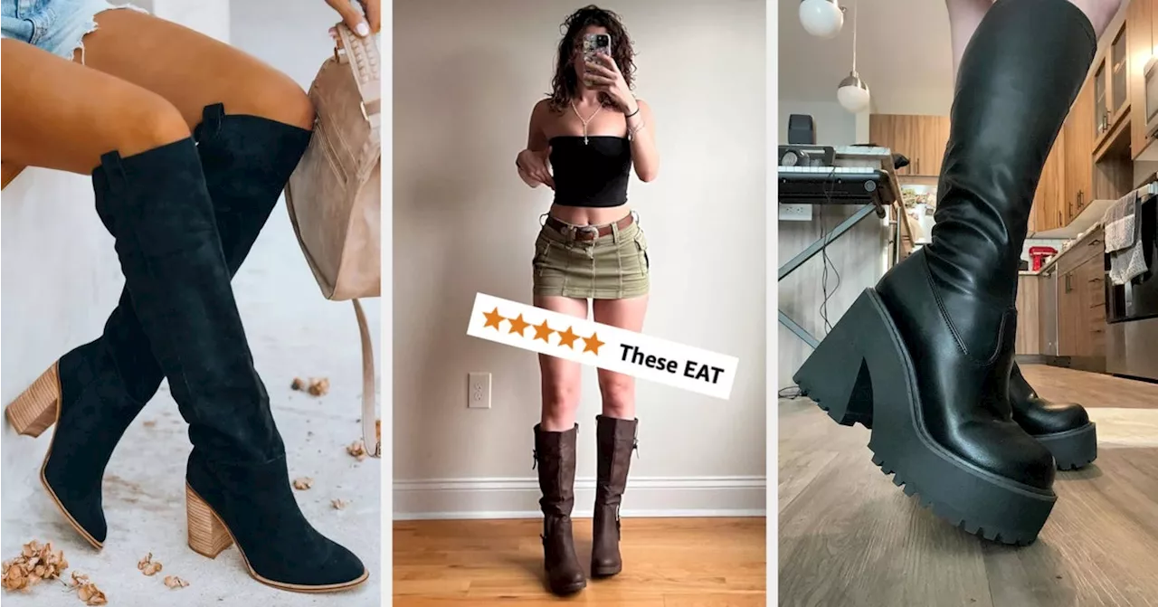 Step Aside, Ankle Boots, These 17 High-Rising Styles Are About To Become Your New Style Obsession