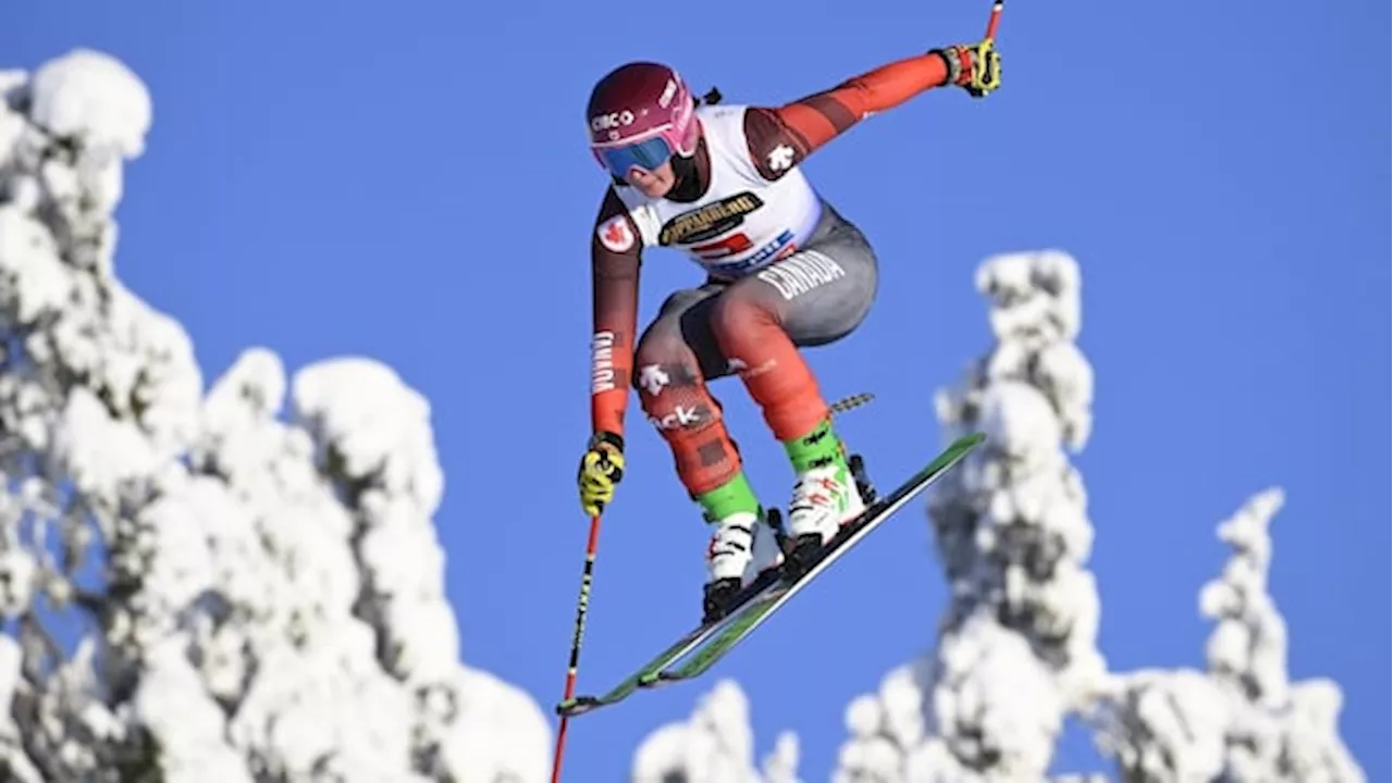 Canadians Dominate World Cup Ski Cross in Veysonnaz