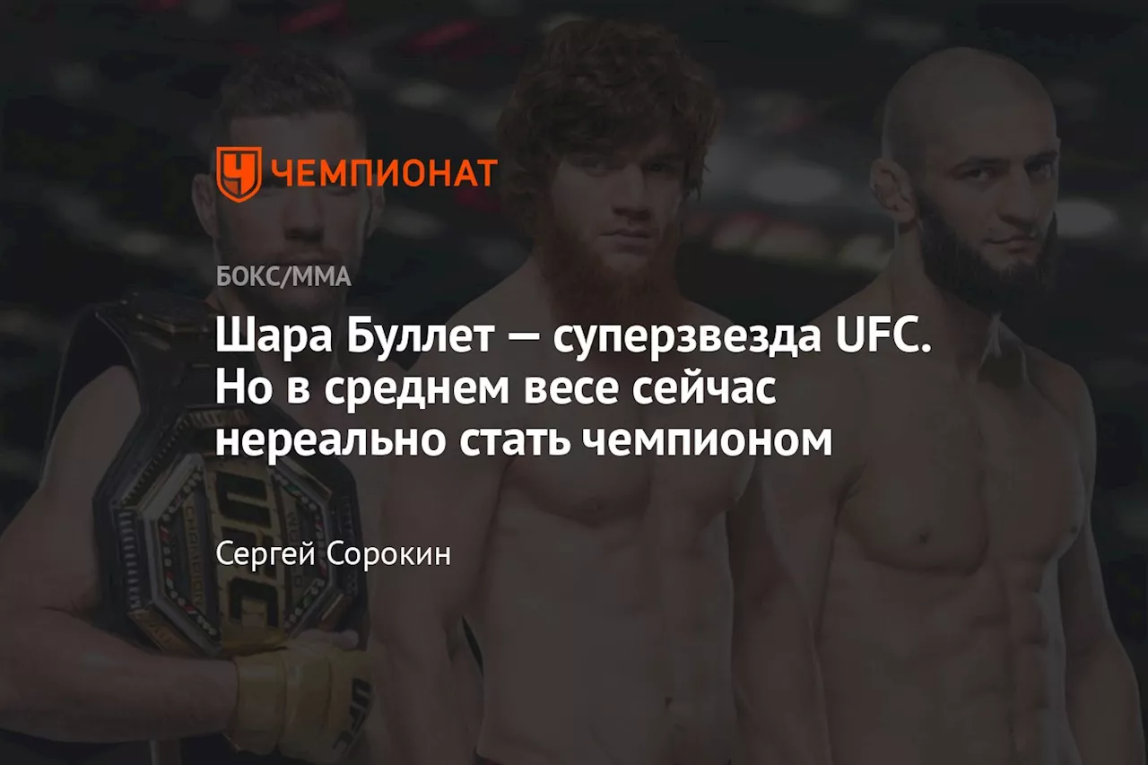 Средний вес UFC: Борьба за титул и звезды дивизиона