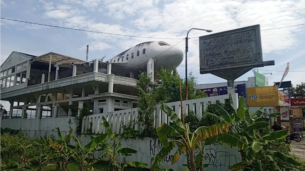 Restoran Berkonsep Pesawat Terbengkalai di Sumedang, Dijual Rp 3 Miliar