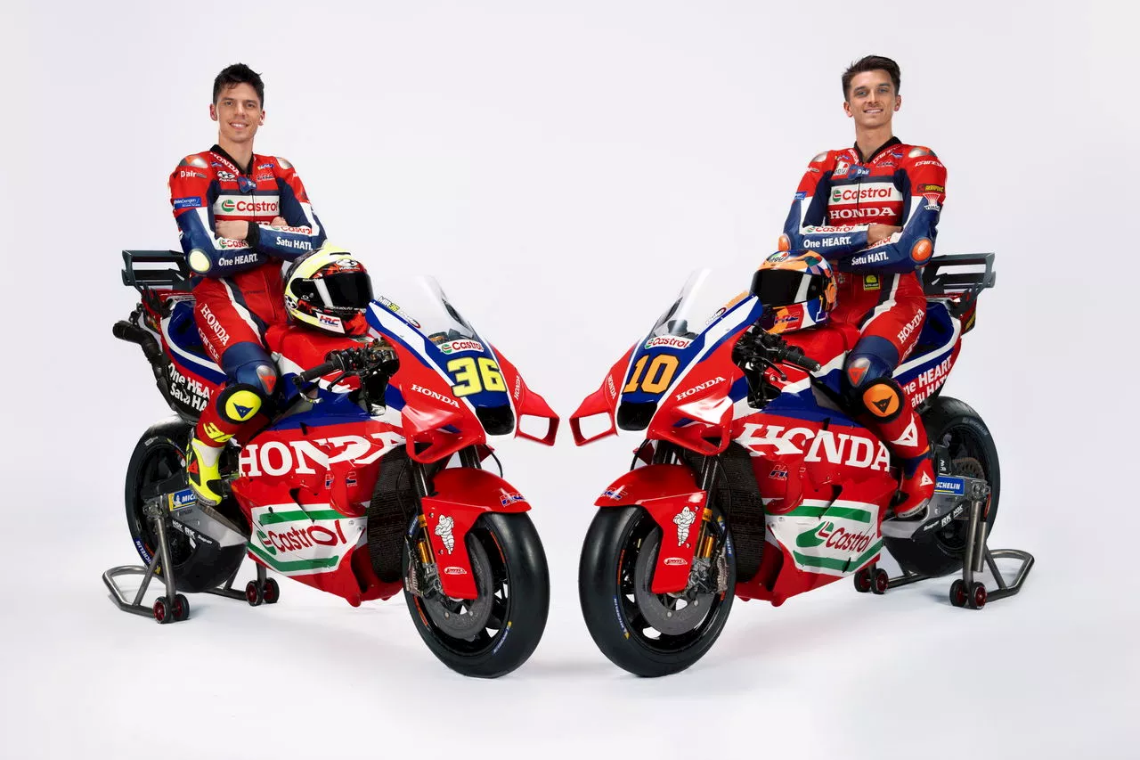 Honda Unveils New Livery for 2025 MotoGP Season with Castrol as Title Sponsor