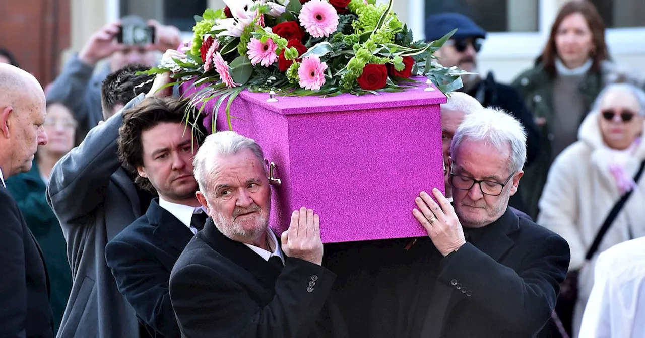 Linda Nolan funeral: Pink sparkly coffin carried in as Coleen and sisters mourn