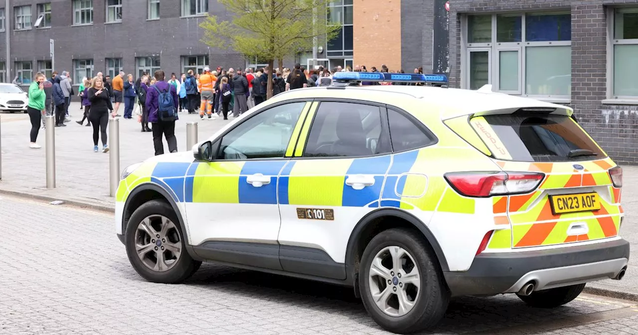 Three police officers injured after 'violent struggle' outside train station