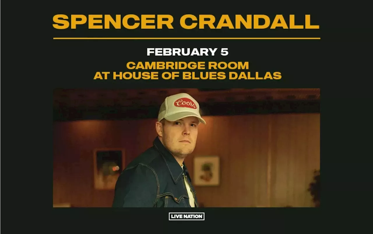 Win 2 tickets to Spencer Crandall!