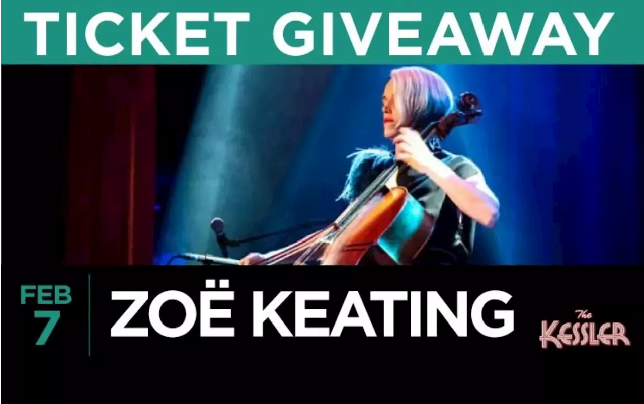 Win 2 tickets to Zoë Keating