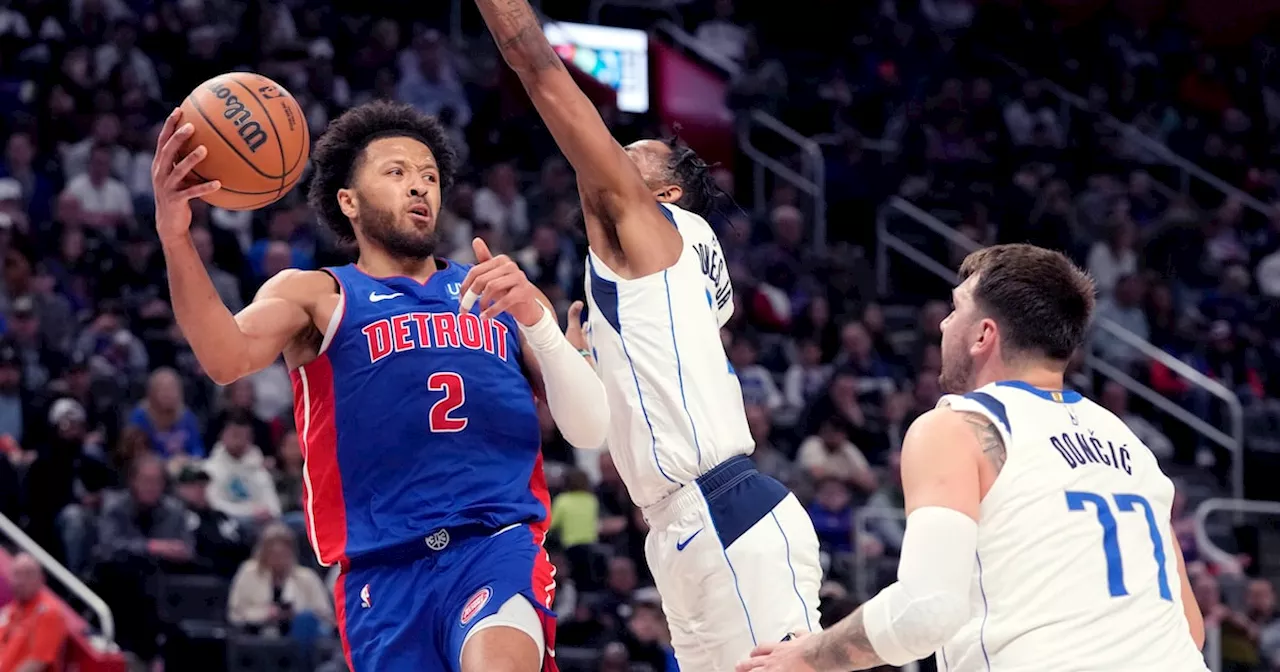 Cade Cunningham Leads Pistons Past Kyrie Irving, Mavericks in Detroit