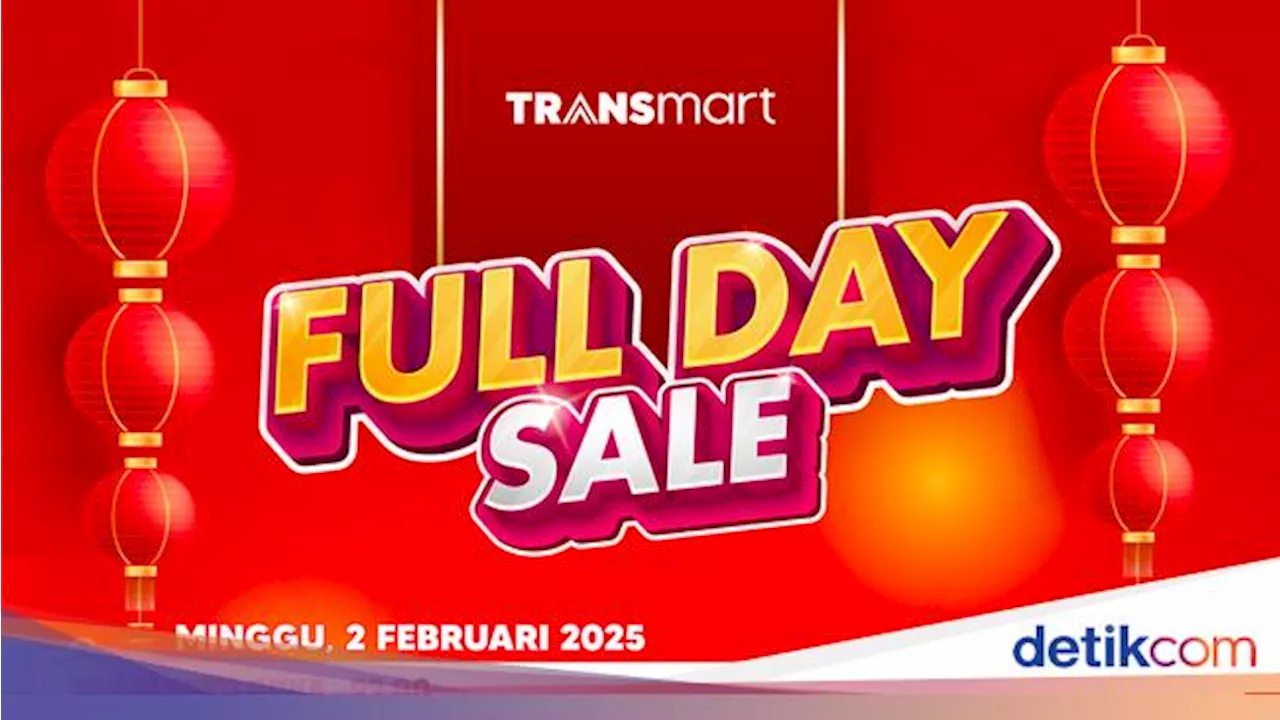 Transmart Full Day Sale! Smart TV 65 Inch Rp 6 Jutaan, 50 Inch Rp 3 Jutaan