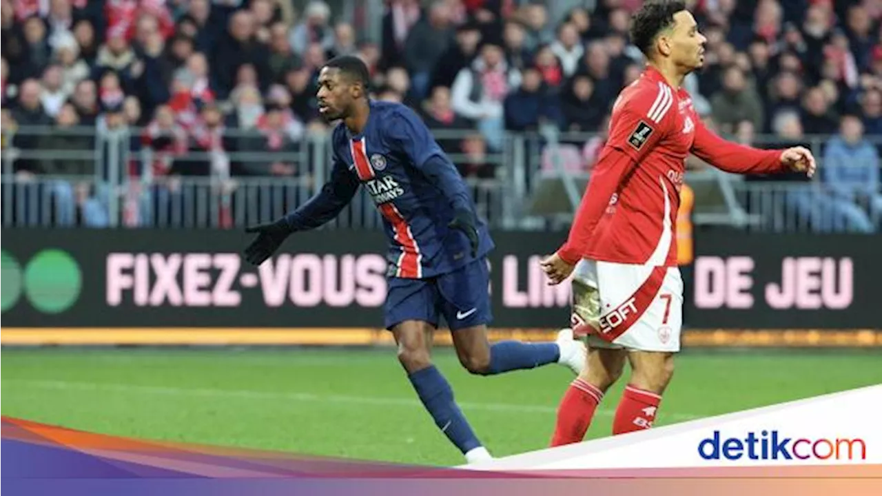 PSG Raih Kemenangan Megap 5-2 Atas Brest