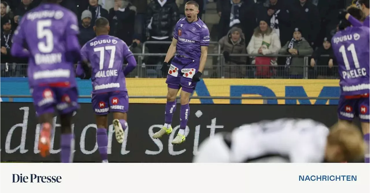 Austria Wien entthront Sturm Graz im ÖFB-Cup Halbfinale