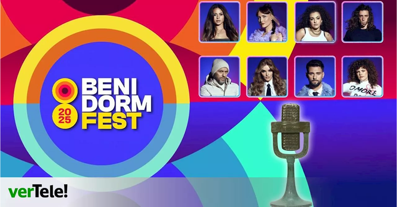 Final del Benidorm Fest 2025: canciones y orden de actuación de los finalistas que aspiran a Eurovisión