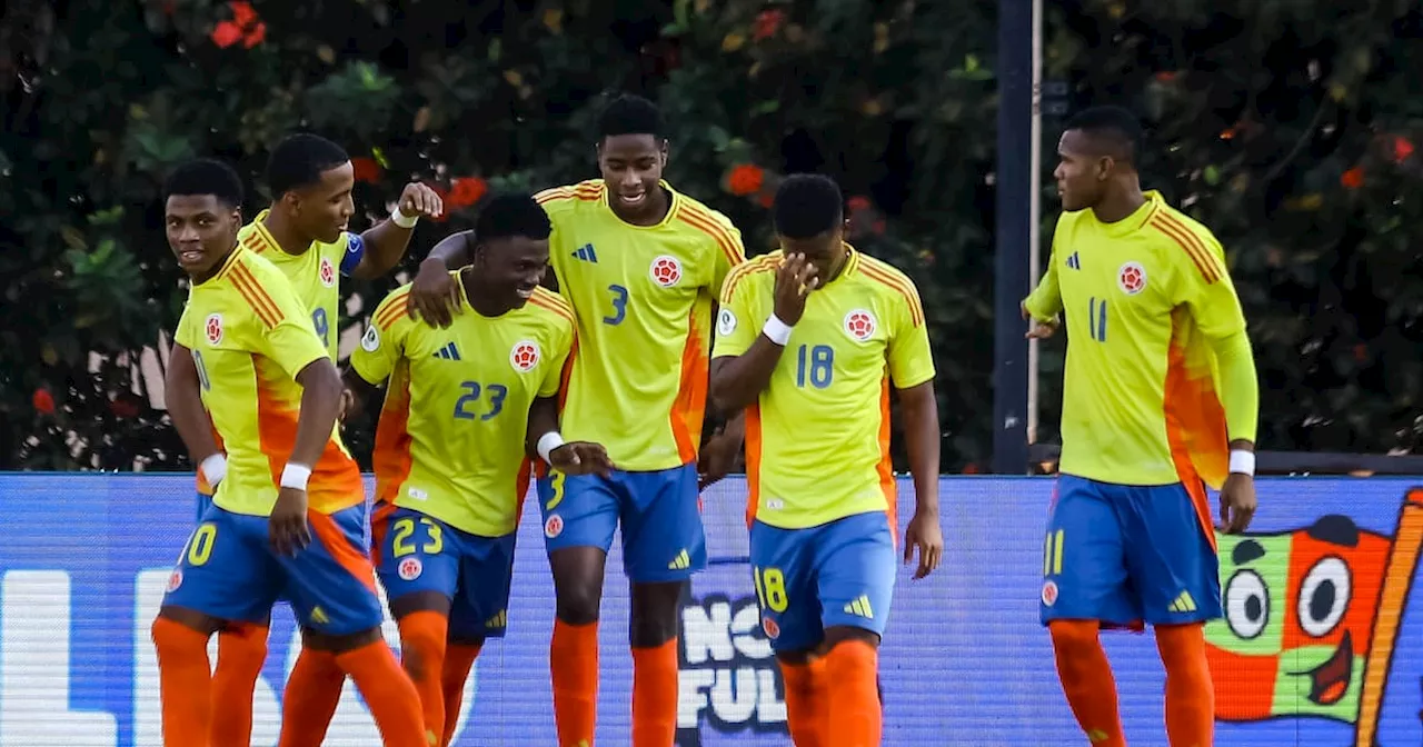 Colombia se enfrenta a un peligroso Brasil en el Sudamericano Sub-20