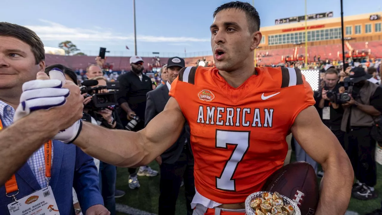 MVP Jack Bech wins Senior Bowl weeks after brother died in New Orleans