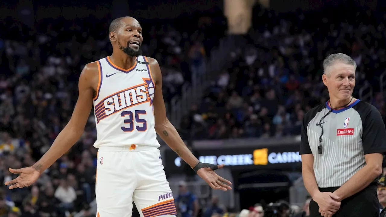 Suns' Kevin Durant says trash-talk with Gary Payton Sr. 'all love'