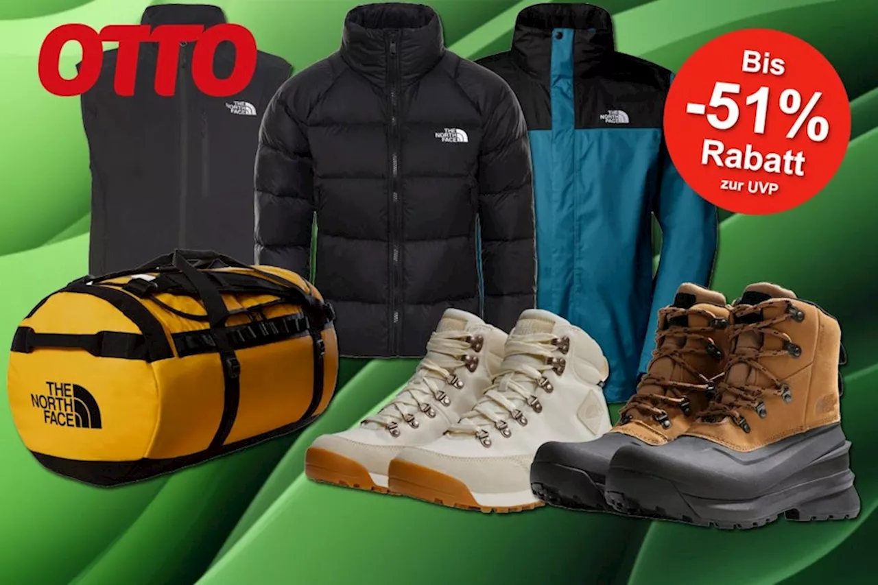 The North Face Angebote bei OTTO: Bis zu 51% Rabatt auf Outdoor-Bekleidung