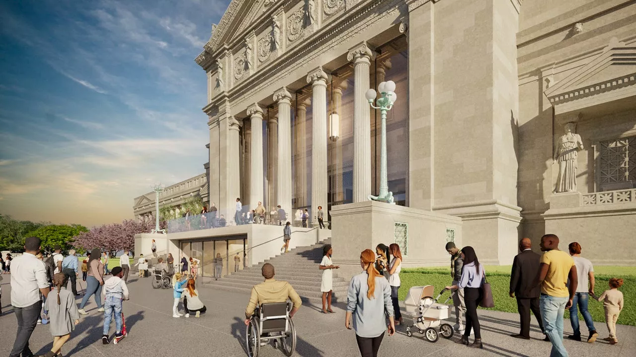 Griffin Museum of Science and Industry to Undergo Historic South Portico Transformation