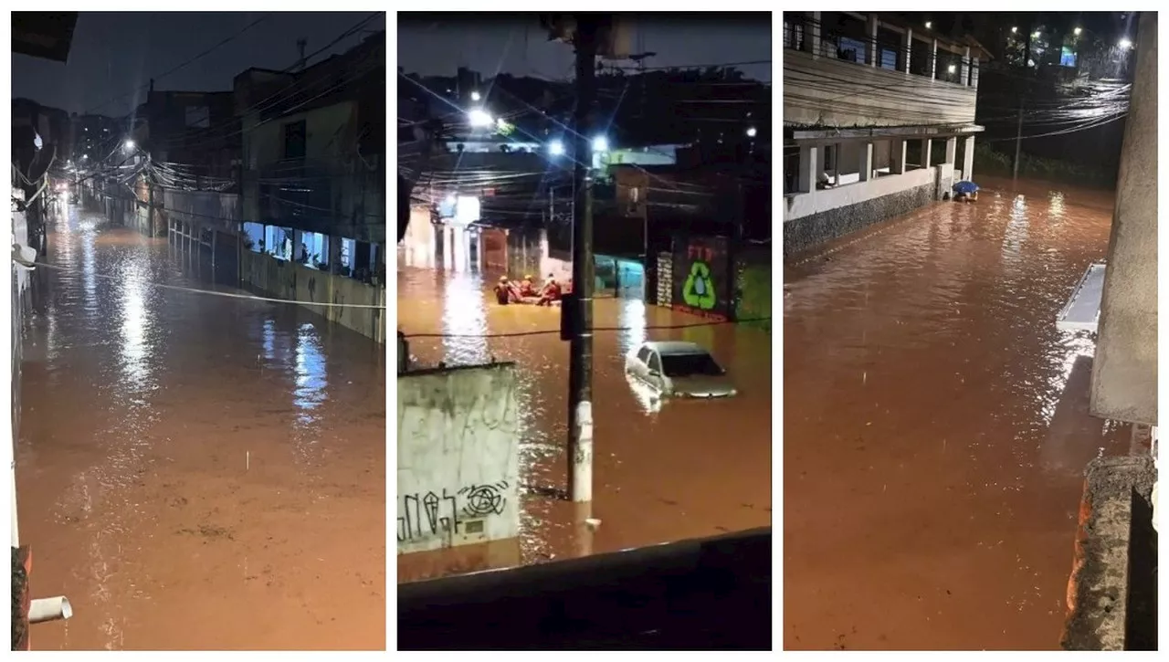 Chuva volta e deixa toda capital paulista em estado de atenção para alagamentos na noite deste sábado