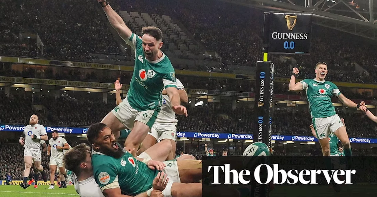 England’s early promise blown away by Ireland’s second-half storm