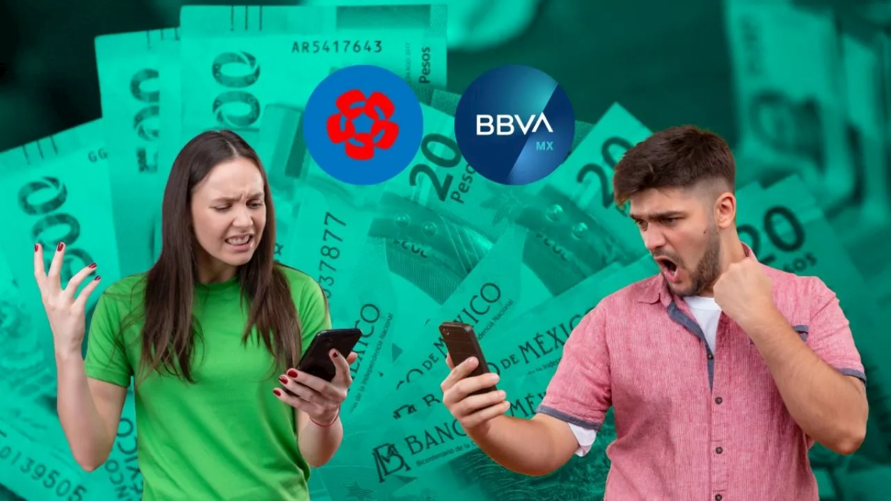 Fallas en aplicaciones de Banamex y BBVA dejan a usuarios sin acceso a sus fondos