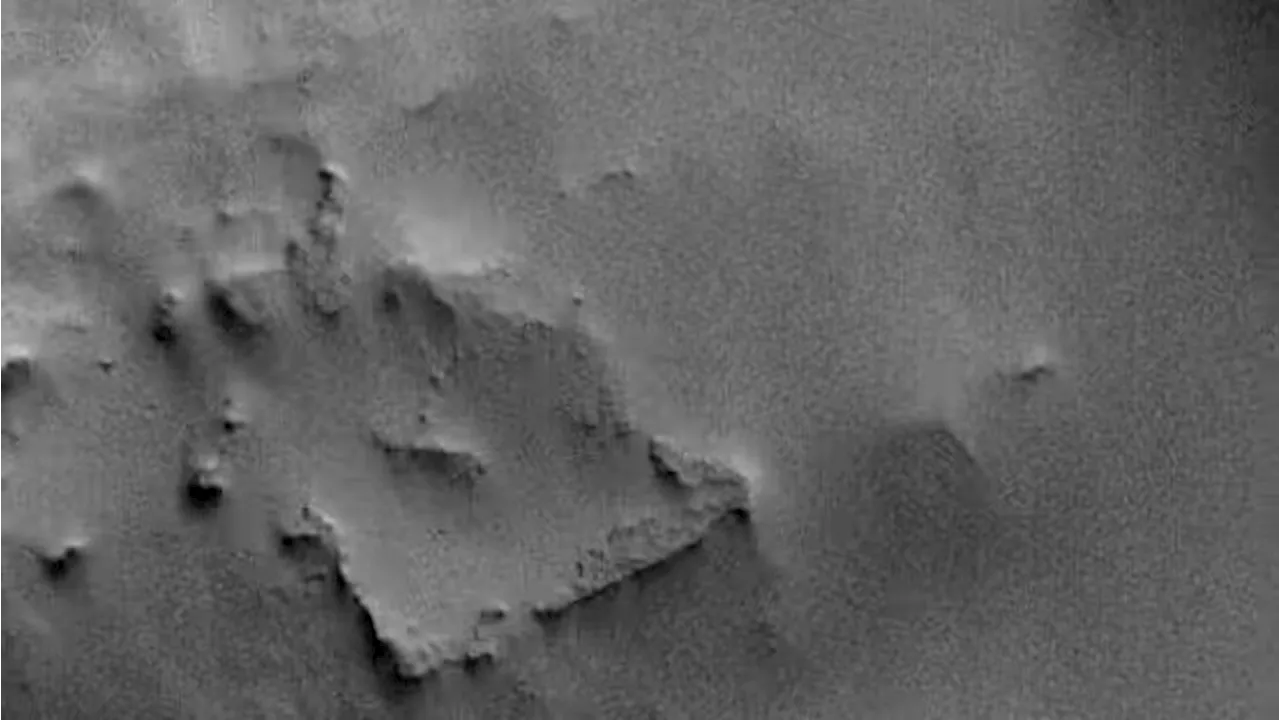  Ruine am Mars entdeckt? Dieses Bild geht gerade viral