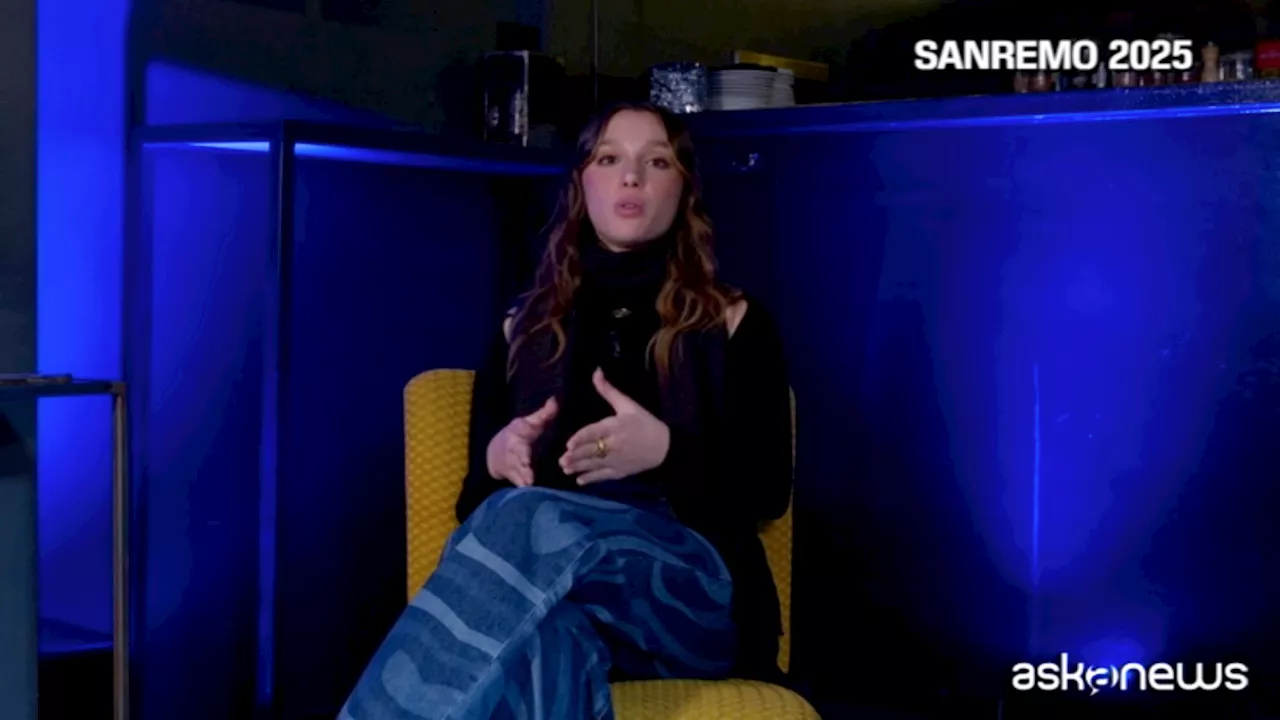 Sanremo 2025, Sarah Toscano: «Voglio godermela, non ho presunzione di vincere»