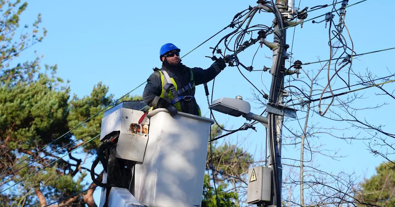 Almost 60,000 still without power after Storm Eowyn