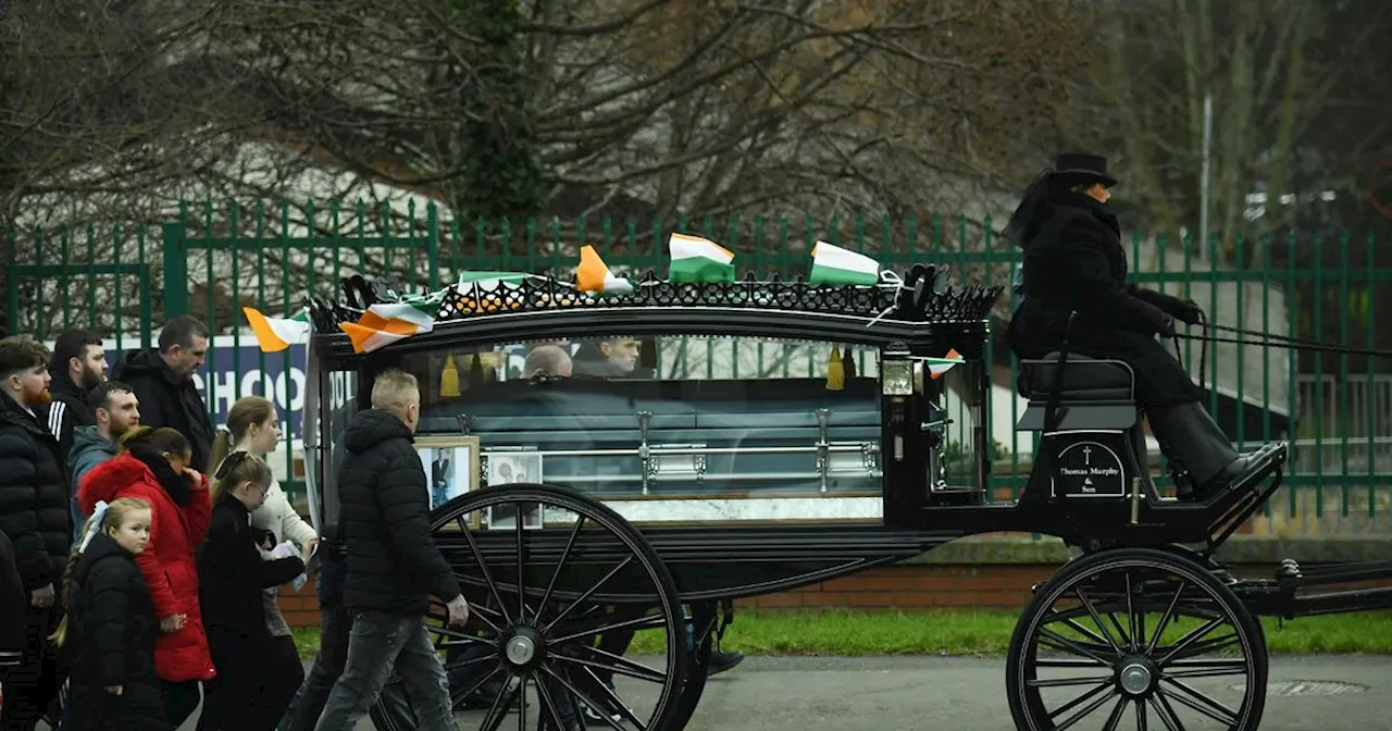 Stab victim Willie Moorehouse laid to rest as gardai maintain strong presence