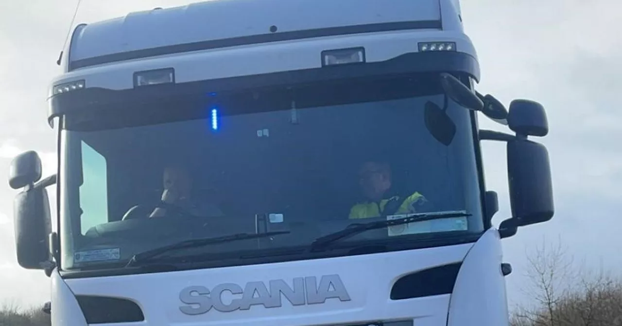 Woman Fined for Using TWO Mobile Phones While Driving in Garda 'Stealth Truck' Sting