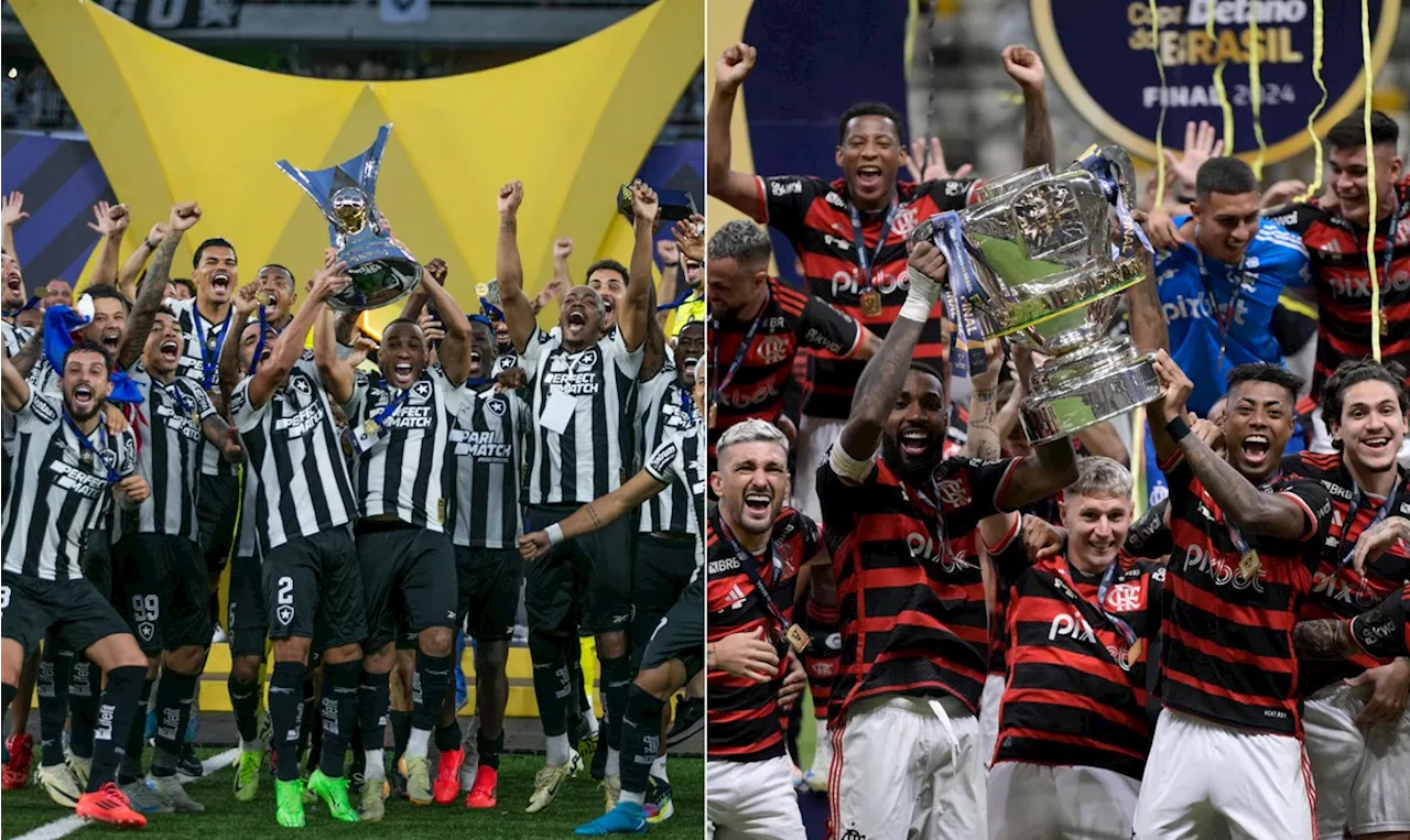 Clássico no Mangueirão: Botafogo e Flamengo disputam a Supercopa do Brasil