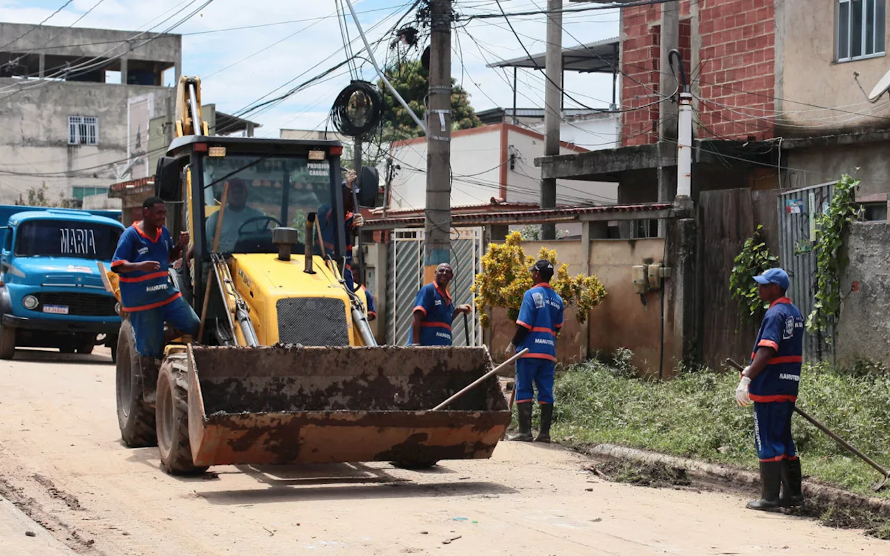 Nova Iguaçu continua ações de recuperação nos bairros afetados pelas chuvas