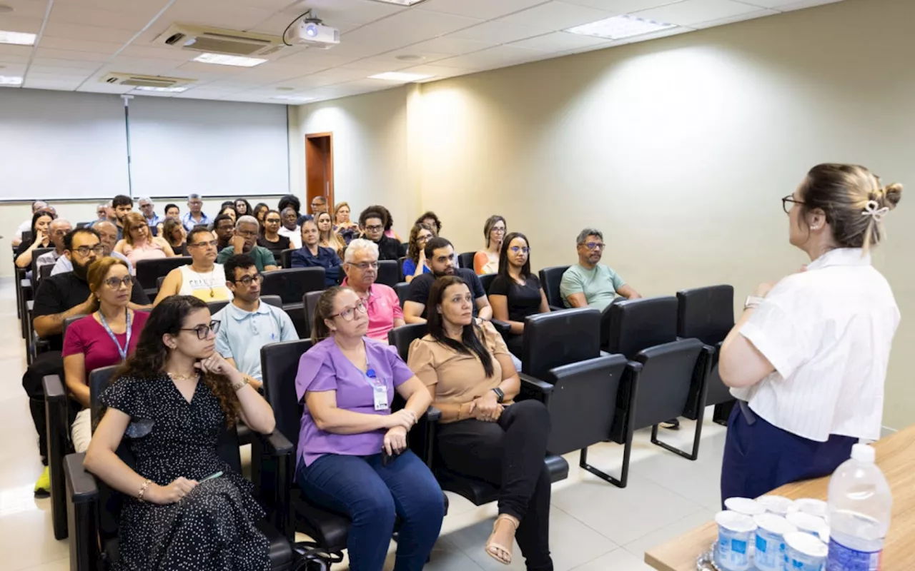 Saae-VR promove palestra sobre saúde mental para funcionários em Volta Redonda