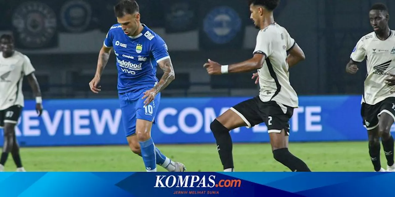 Hasil Persib Vs PSM Makassar 1-0, Gol Ciro Bikin Maung Kokoh di Puncak